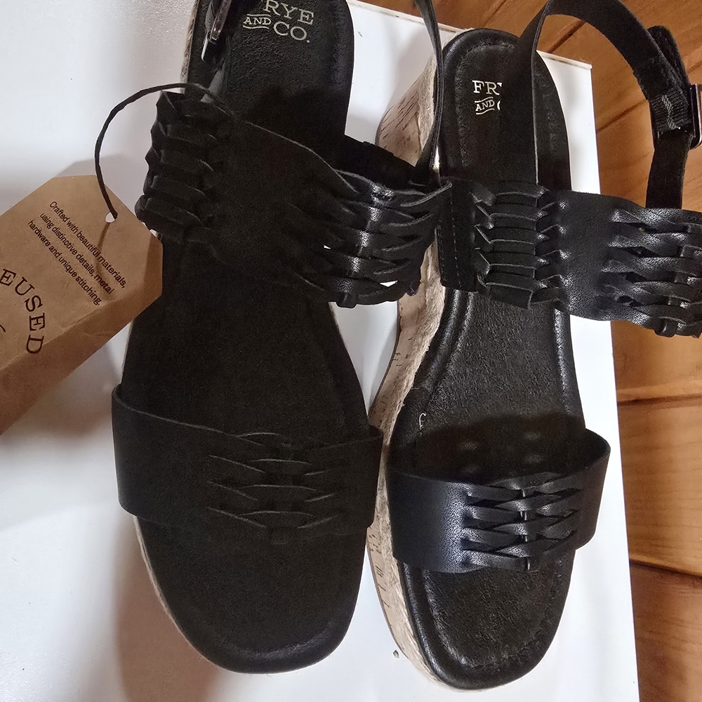 Frye Black Women's Sandals